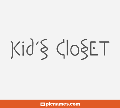 Kid’s Closet